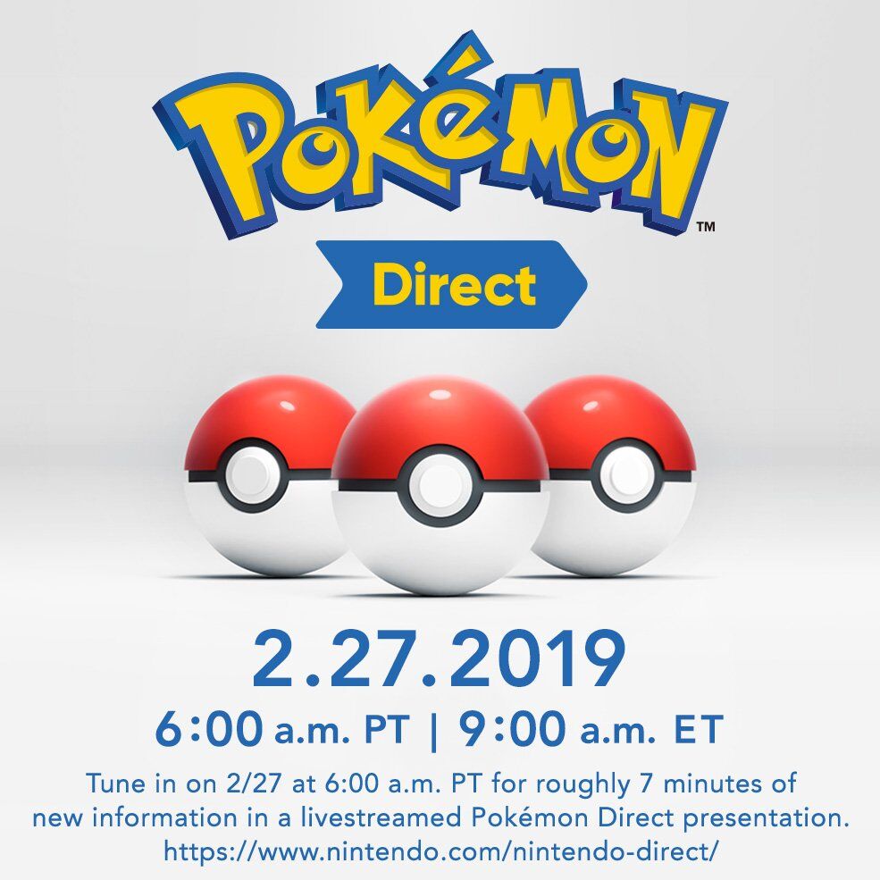 Pokemon Direct Tomorrow