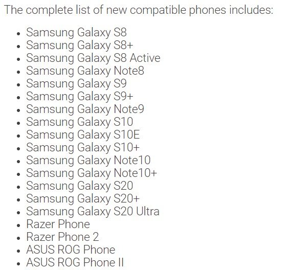 Stadia Compatibility Update 2