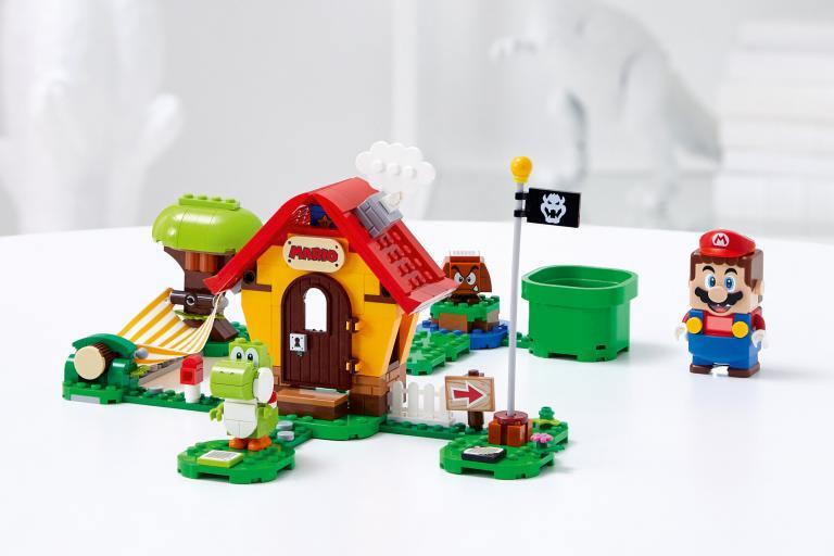 lego super mario house & yoshi expansion set