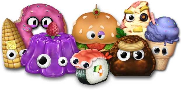 Lunch A Palooza Characters