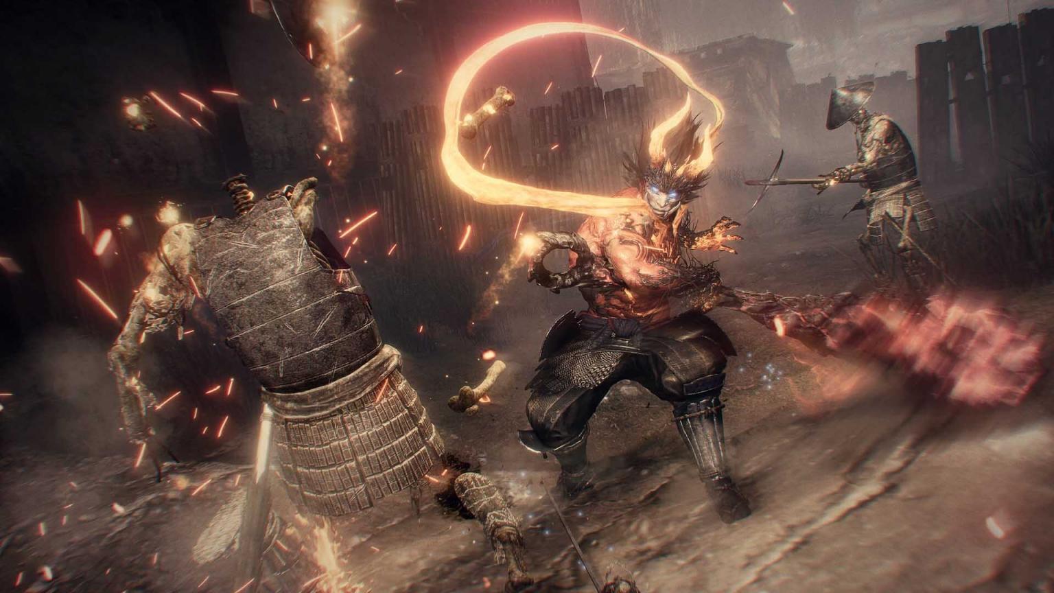 Nioh 2 прохождение dlc первый самурай