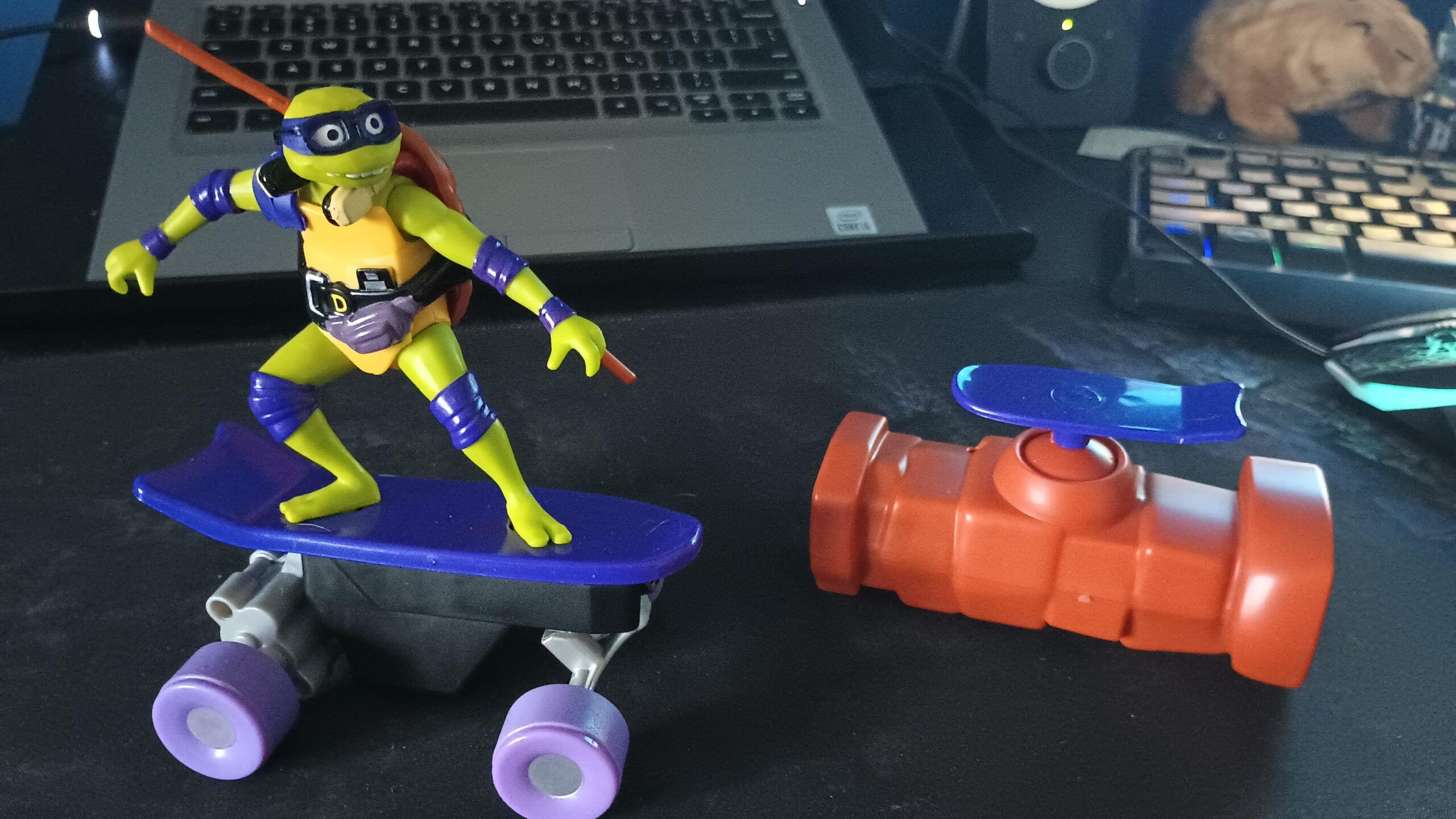  Teenage Mutant Ninja Turtles Half Pipe Rc Skateboard