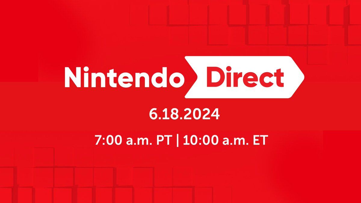 Nintendo Direct Announced for 6/18