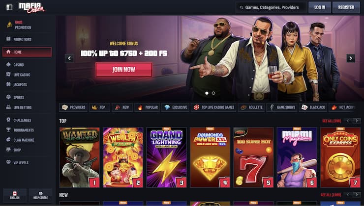 A look at Mafia Casino and its generous bonus for Canadian players.