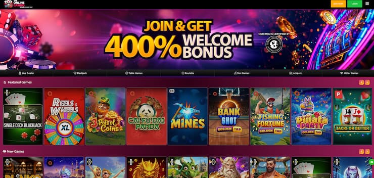 A look at TheOnlineCasino's debit card welcome bonus