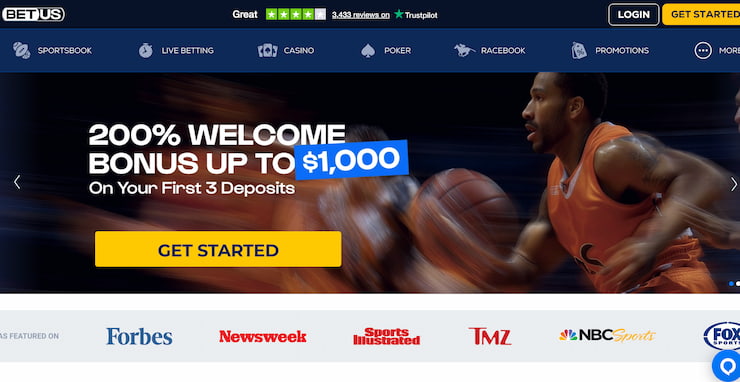 A look at the BetUS NCAA sportsbook welcome bonus
