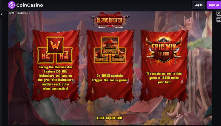Main features of Blade Master