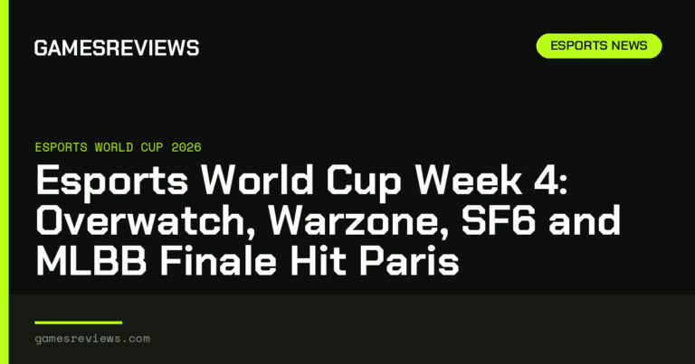 Esports World Cup Week 4: Overwatch, Warzone, SF6 and MLBB Finale Hit Paris